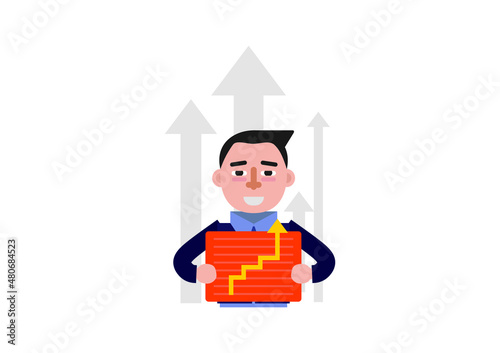 Business related illustrations for various graphic design and advertising applications.