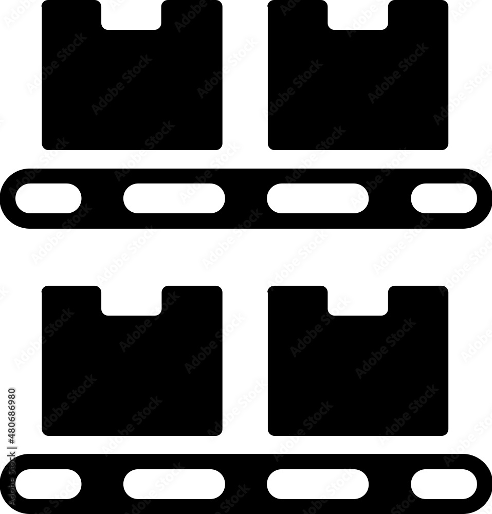 delivery man line icon delivery man line icon