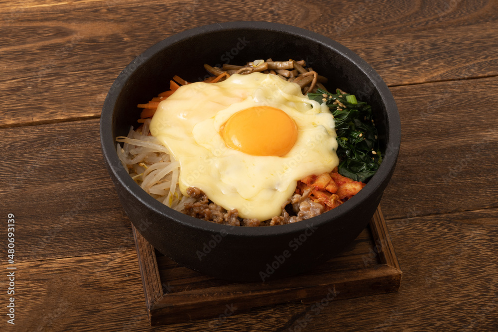 石焼チーズビビンバ 石焼チーズビビンバ