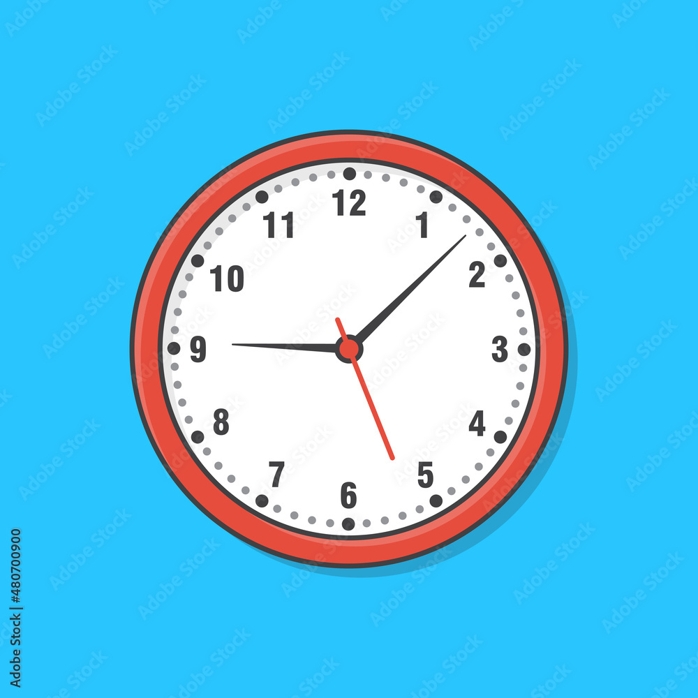 Clock Vector Icon Illustration. Wake Up Symbol. Time Icon Clock Vector Icon Illustration. Wake Up Symbol. Time Icon