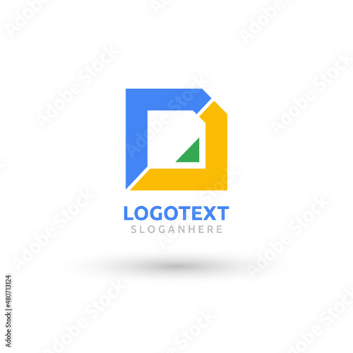 D letter colorful logo abstract design. D alphabet logo Free Download D letter colorful logo abstract design. D alphabet logo - GFXLoad