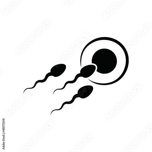 sperm flat icon