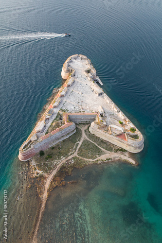 aerial view of the Croatia photo