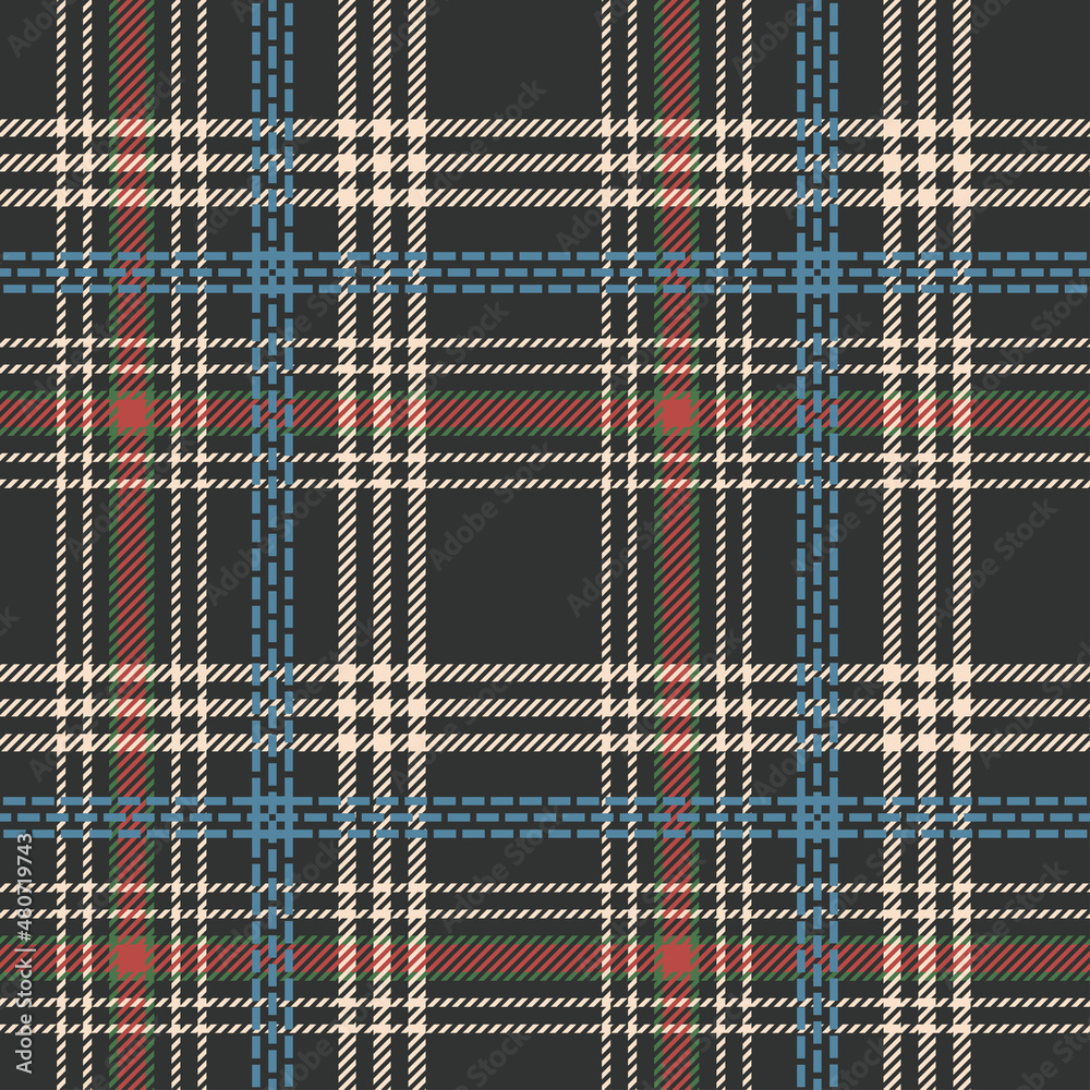 Tartan plaid pattern. Seamless pattern. Check plaid texture for scarf, blanket, throw, scarf and other textile products