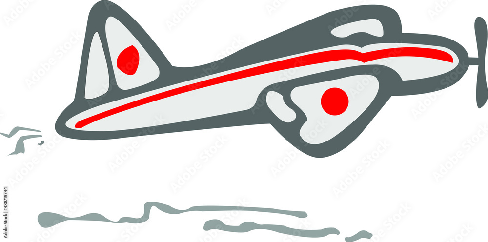 The small plane in the sky is perfect for presentations. The small plane in the sky is perfect for presentations.