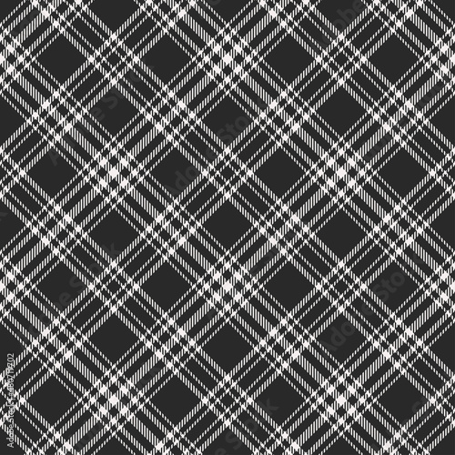 Classic tartan plaid pattern in dark blue and white. Check plaid texture for scarf, blanket, throw, scarf and other textile products