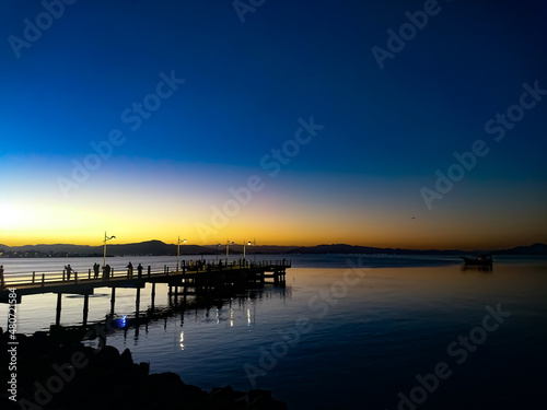 sunset at the pier © Alex