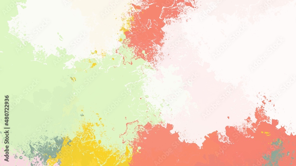 Abstract colorful painting background 