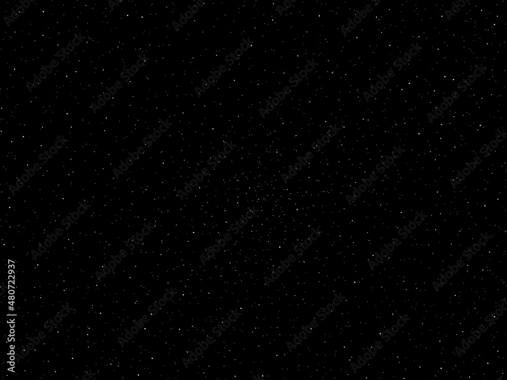 Starry night sky.  Galaxy space background.  Night sky with stars.  Stars in the night. 