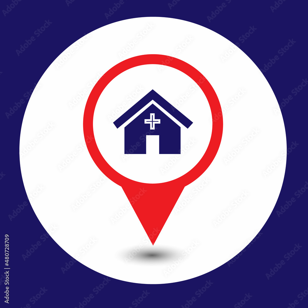 Medical location icon Medical location icon
