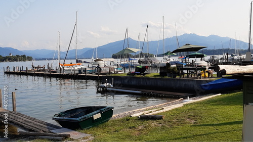 Hafen in Gstadt am Chiemsee