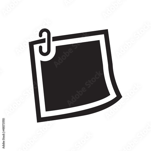 Note icon ( vector illustration )