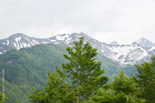 Northern Albanian mountains in Vermosh  Albania. Visit Albania