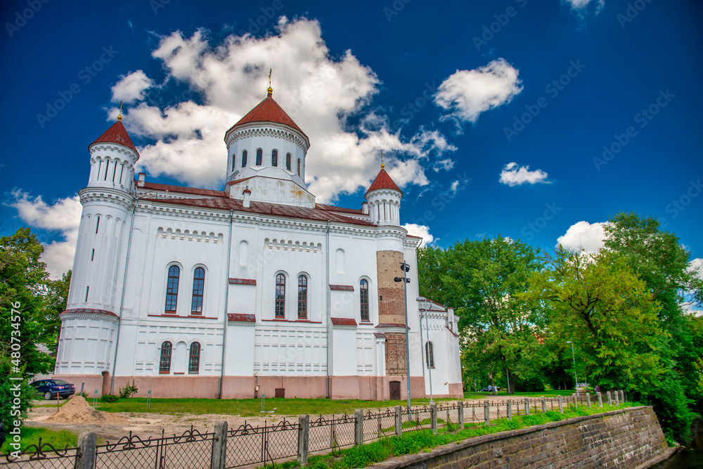 Orthodox Cathedral of the Theotokos in Vilnius, Lithuania.