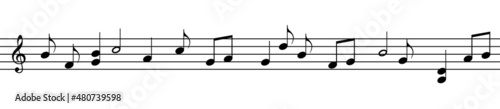 Music notes