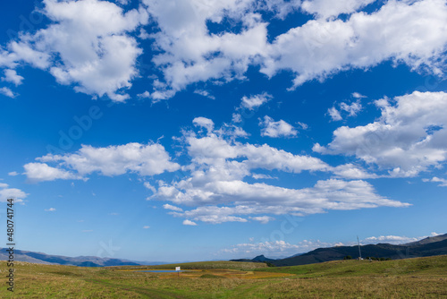 Beautiful view of Urasar lake in Armenia