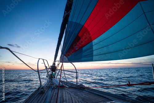 Sailing towards the open sea with dynamic team
