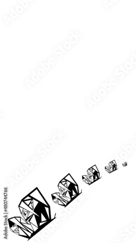 background for butterfly story