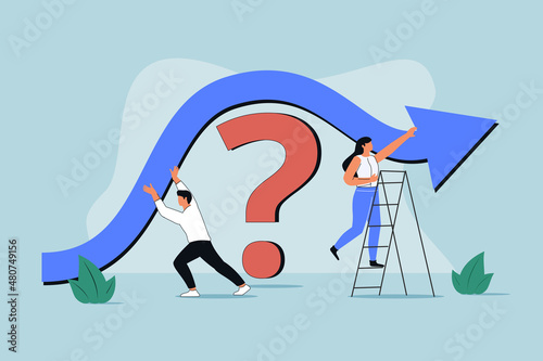 Teamwork, solving problem, collaboration concept. Business people colleagues coworkers teammates standing solution.