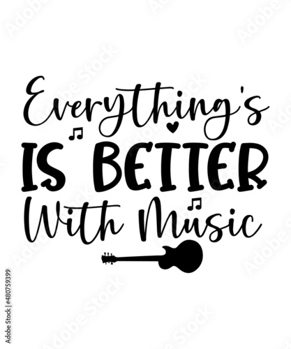 Music SVG Bundle, Music Notes SVG, I Love Music, Music Staff Svg, Whole Note Svg, Headphones Svg, Microphone Svg, Music Clip Art