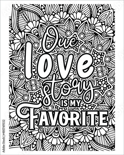 Motivational Quotes Coloring page, inspirational Quotes Coloring page.