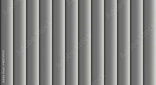  Original graphic wallpaper in the form of vertical blinds. The background was created using a mesh gradient based on a gray palette.