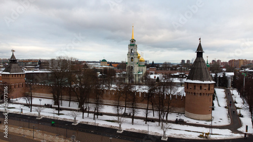 Tula Kremlin in the snow