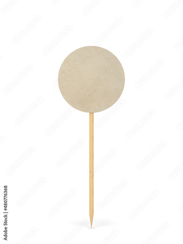Blank decorative toothpick topper for cake and other food Blank decorative toothpick topper for cake and other food