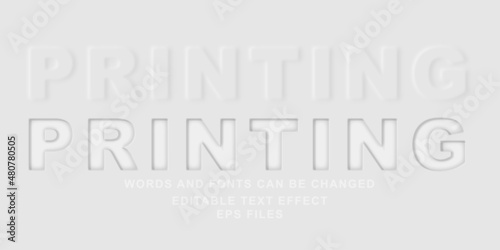 Foto Bevel and emboss editable text effect