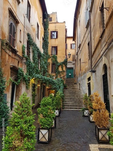 street in the old town of italy