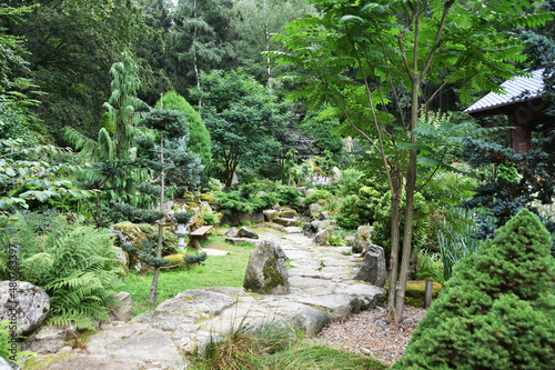 Siruwia, japanese garden, Karkonosze mountains, Jelenia Góra