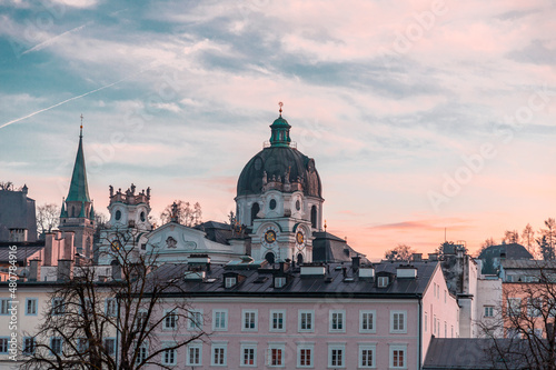 The dome of Salzburg Cathed...