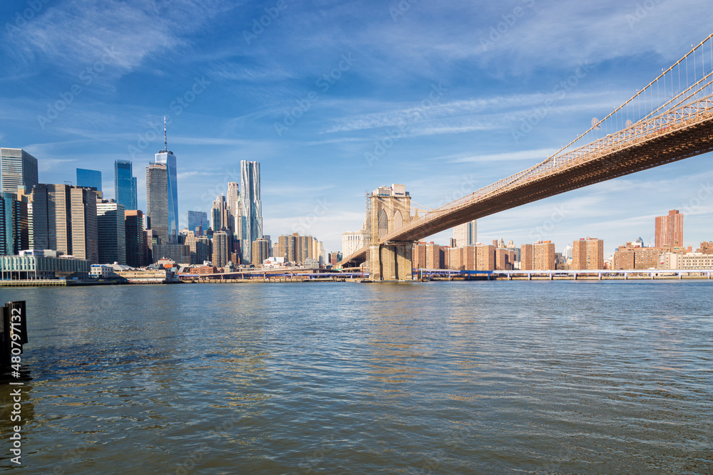 The View of the Brooklyn Bridge The View of the Brooklyn Bridge