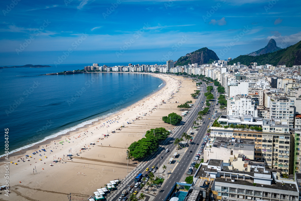 View of Copacabana Beach Praia