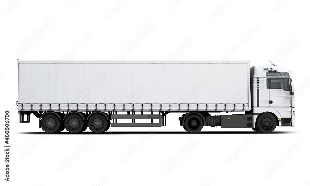 3d rendering mock up  Truck