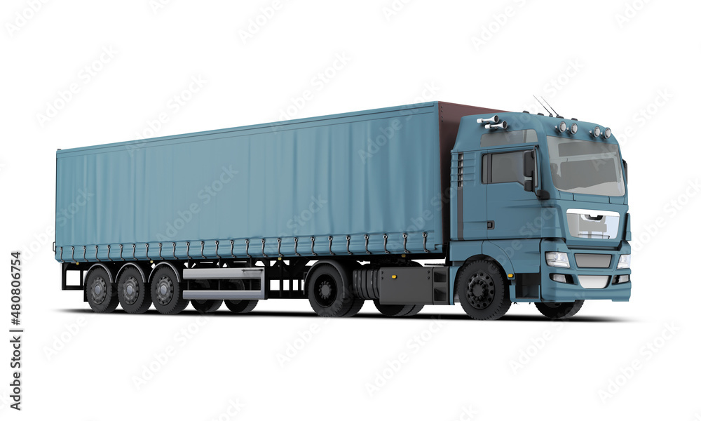 3d rendering mock up Truck 3d rendering mock up Truck