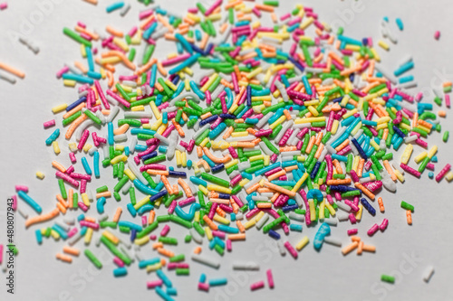 heap of cake decorative sugar beads