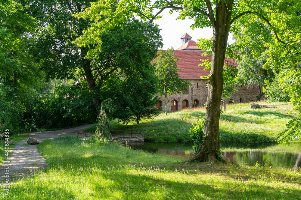 Obraz premium Schlosspark Ilsenburg