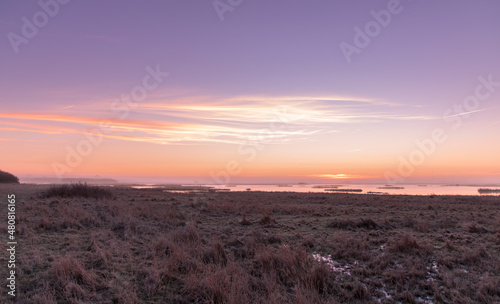 sunrise in the dunes