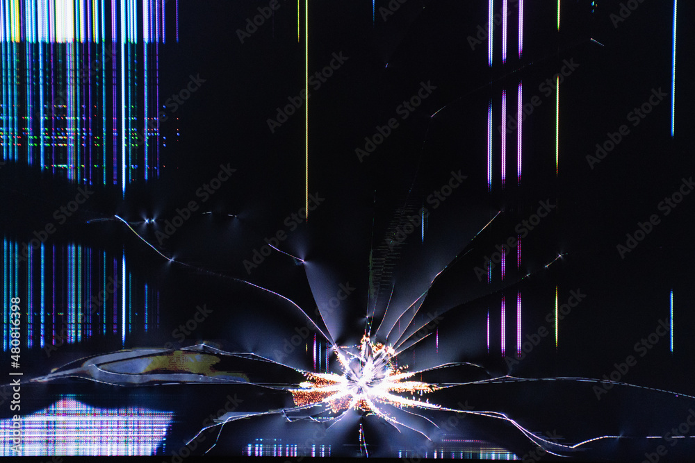 cracked lcd panel repair in stock