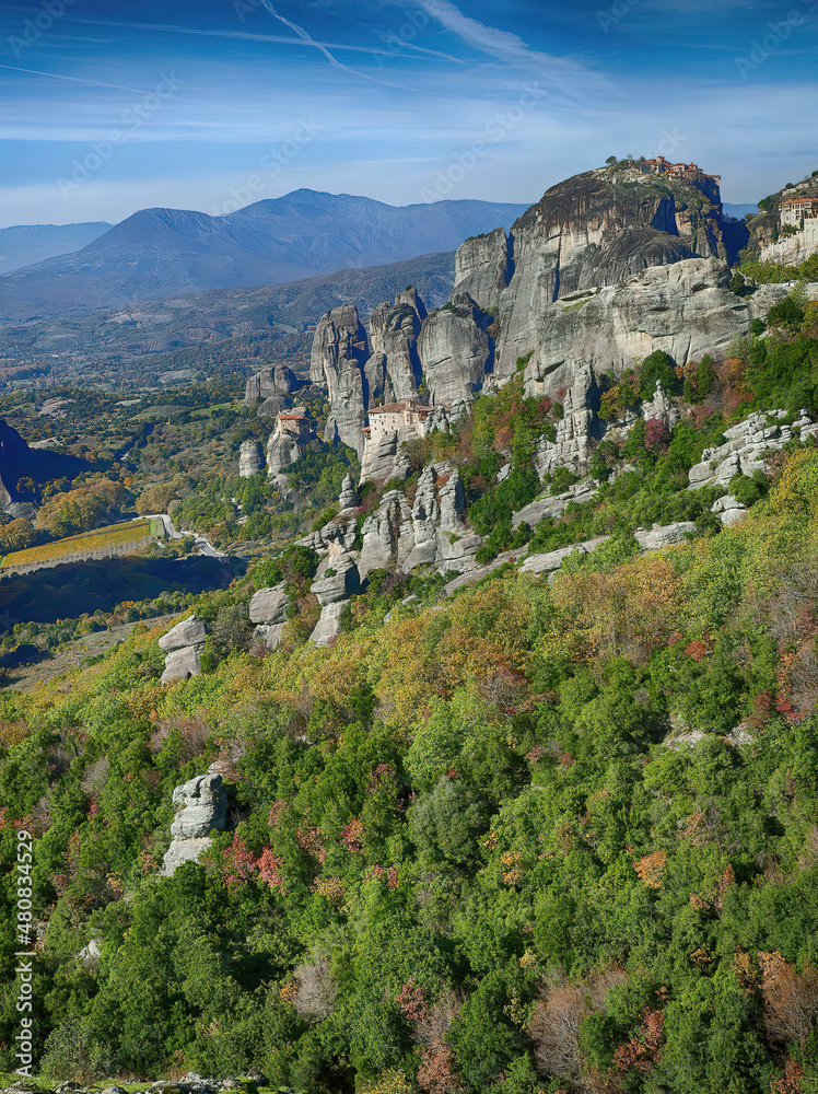 Great Meteoron, also known as the Holy Monastery of the Metamorfossis Great Meteoron, also known as the Holy Monastery of the Metamorfossis