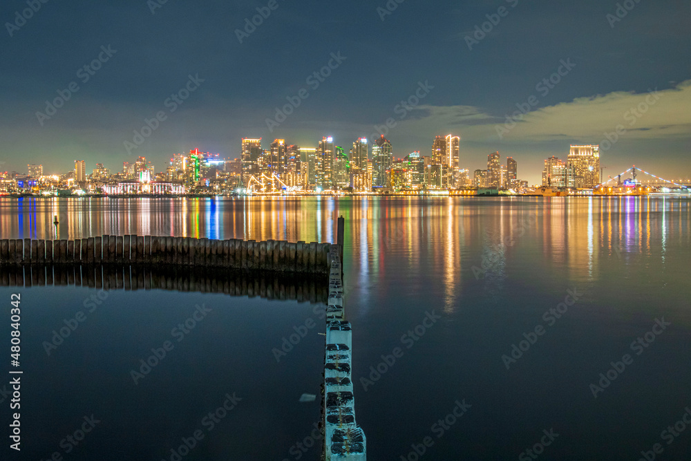 Fototapeta premium San Diego Skyline