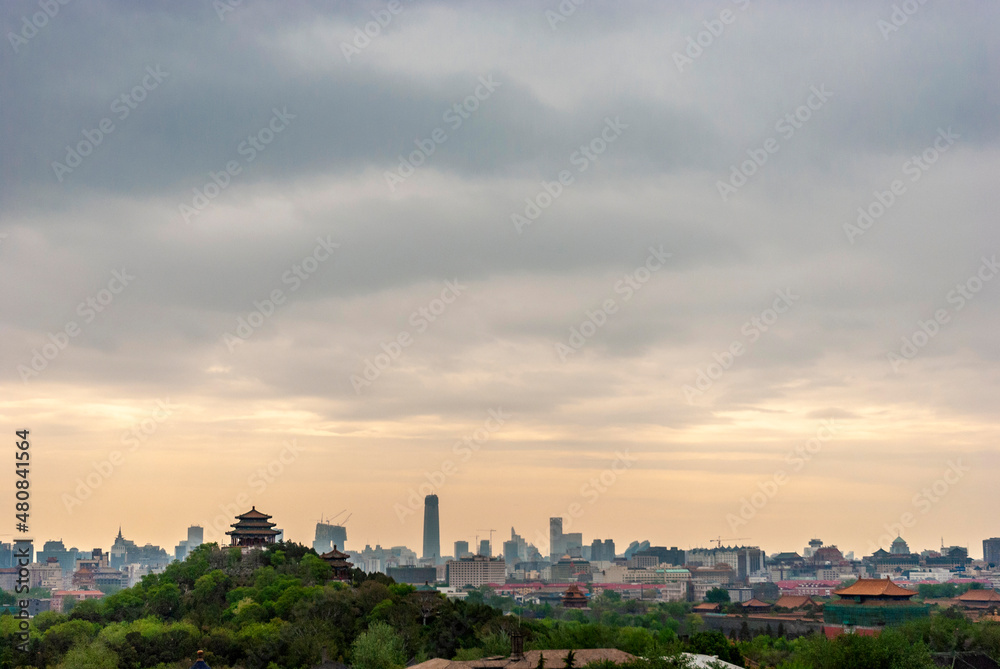 Obraz premium Beijing skyline