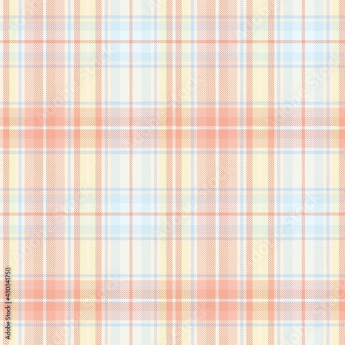 Pastel Ombre Plaid textured Seamless Pattern