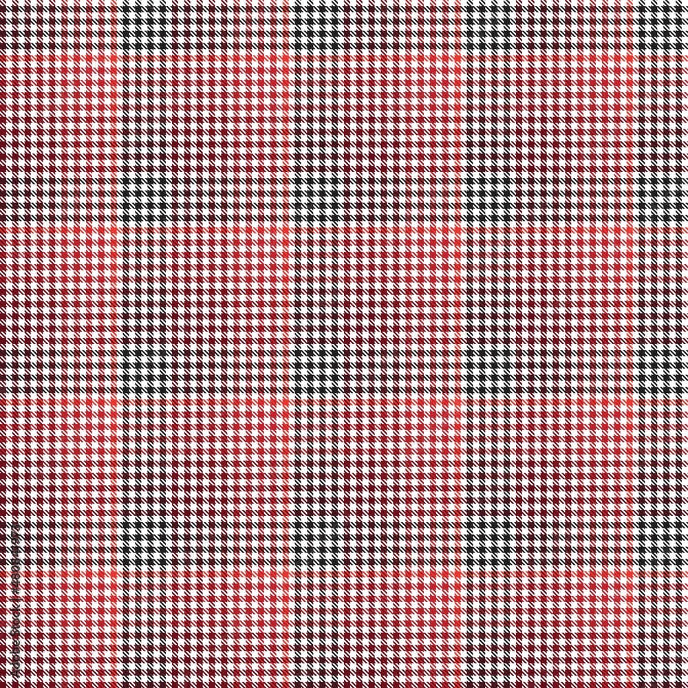 Red Ombre Plaid textured Seamless Pattern