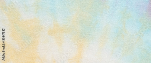 Colourful fabric cotton textured background banner, Fashion textile design, close up, top view, flat lay