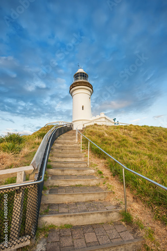 Steps leading to Cape Byron Lighthouse, Byron Bay, New South Wales, Australia