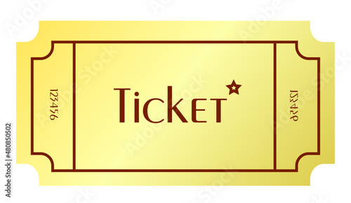 Gold ticket
