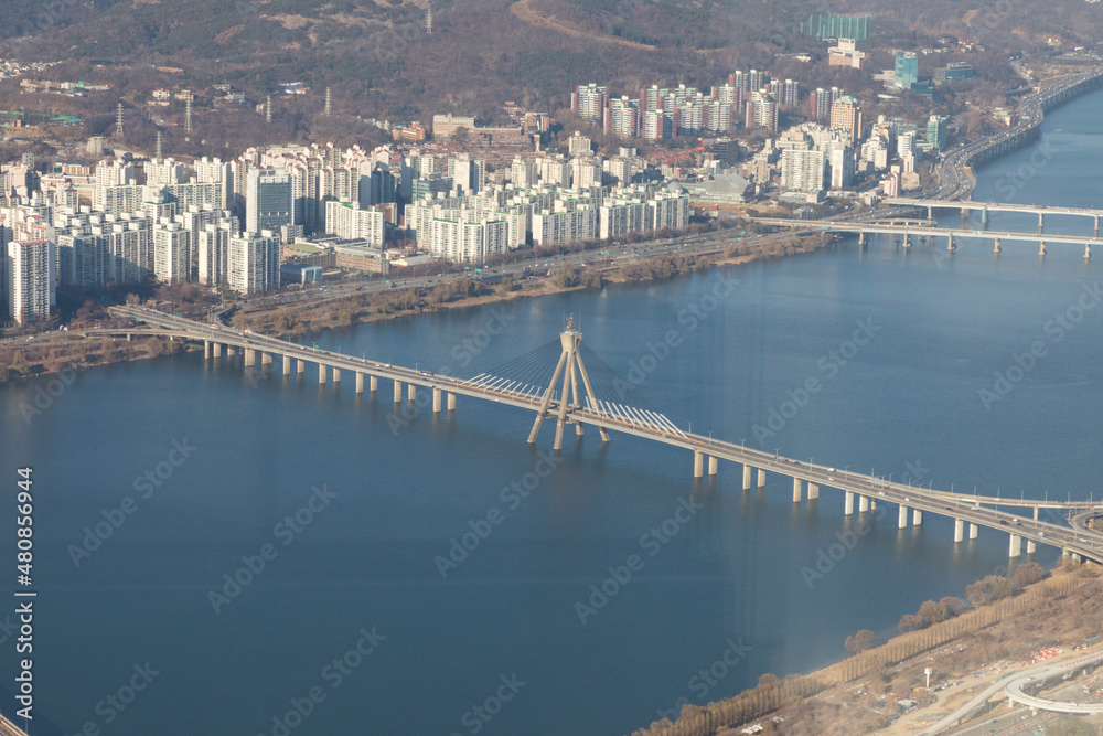 Fototapeta premium seoul sky