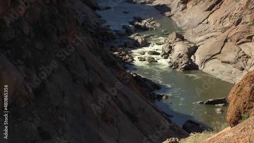 Orange River Can yon, Augrabies, South Africa photo